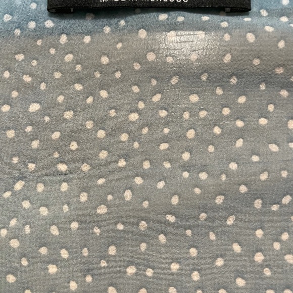 Bershka Blue/White Button Up - Picture 3 of 7